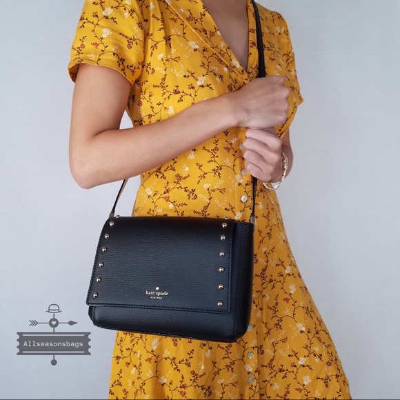 Kate spade sanders place Avva crossbody black stud - Picture 3 of 8